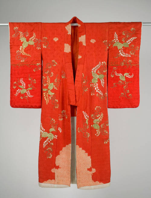 Embroidered Robe from a Female Kabuki Costume (Uchikake)