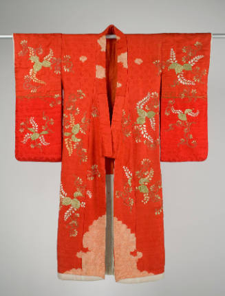 Embroidered Robe from a Female Kabuki Costume (Uchikake)